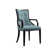 Upholstered Solid Wood Arm chair