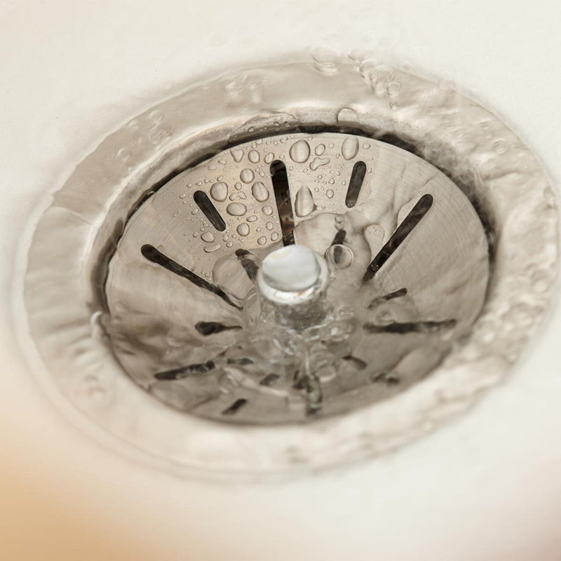 Drain d'évier de cuisine en acier inoxydable Elkay Deluxe 3-1 / 2