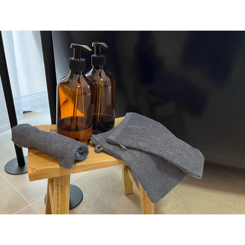 Midweight Washcloth, Grey