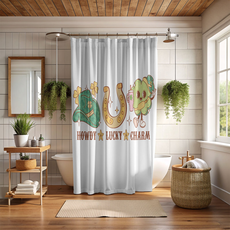Gonsalve Shower Curtain, 74"H x 71"W