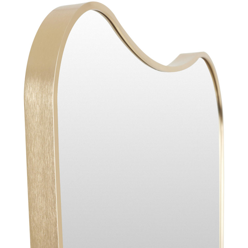 Bellona Metal Asymmetrical Mirror, 30" x 22"