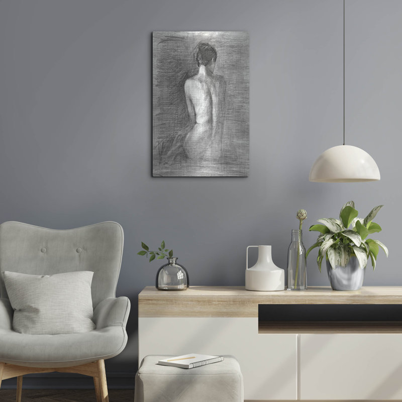 Red Barrel Studio 'Light Study 2' by Ethan Harper Metal Wall Art