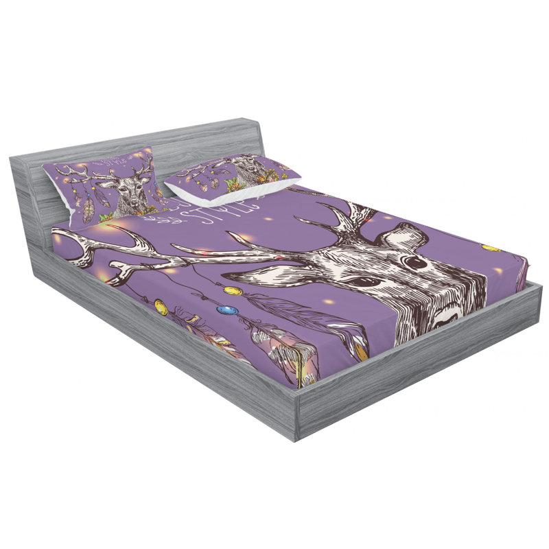 Microfiber Sheet Set, Full Sheet Set + Fitted Sheet + 2 Pillowcases