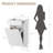 Wave Design 2-Drawer Tilt Out Trash Cabinet, MDF Freestanding Kitchen Trash Can with Storage (Can Not Included)-122622497