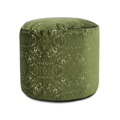 Pouf rond de 22 po de largeur