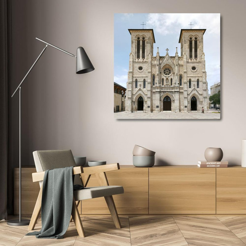 Cathédrale San Fernando, San Antonio, Texas, H 20 po x l 20 po