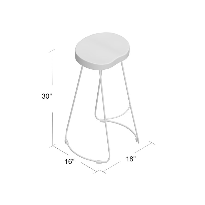 Tabouret de bar et de comptoir, Tabouret de bar (assise de 30 po de hauteur)