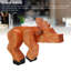 Figurine de cerf en bois ornement de bureau