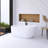 66.9'' x 31.5'' Soaking Solid Surface Bathtub