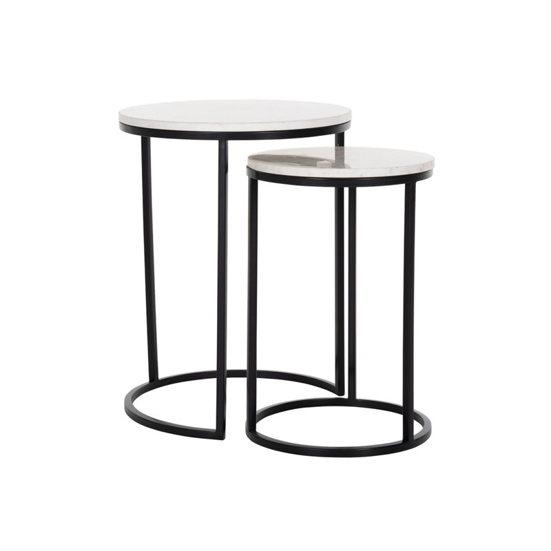 Lexington Marble Top Nesting Tables