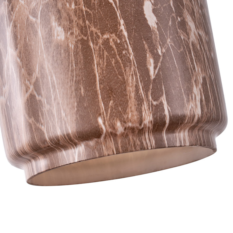 Lawniczak 1 - Light Gold/Black Jar Pendant