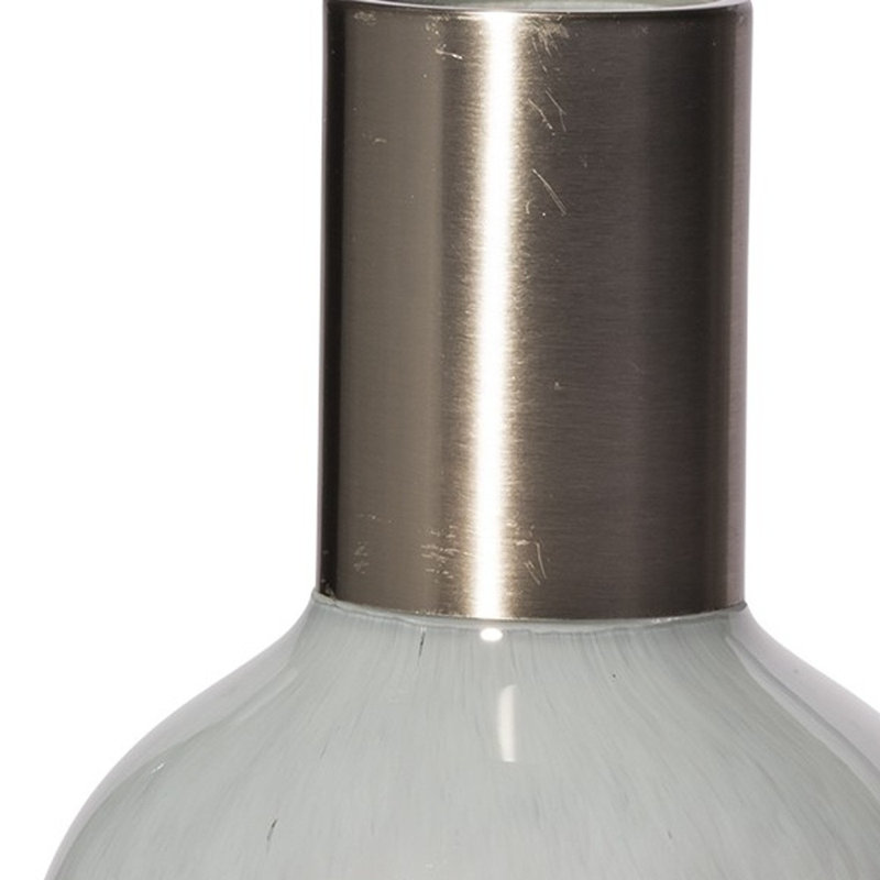 Vase de table 16 po, H 15,7 po x l 7,1 po x P 7,1 po