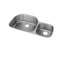 Ensemble d'évier de cuisine à double cuve encastrable L 36,25 po x l 21,125 po Lustertone