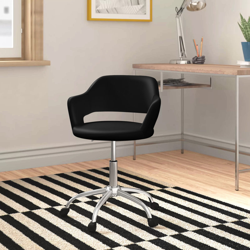 Chaise de bureau à domicile, Noir