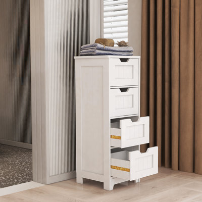 Modern UV Painted Storage Cabinet With Spacious Drawers, Durable And Effortlessly Assembled For Optimal Home Organization