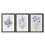 Lilas botanique délicat - Toile tendue avec châssis sur mesure - 3 pièces-586381238-586381239