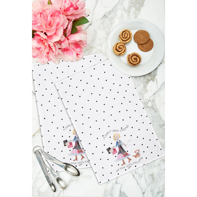Serviette de cuisine Peace Love & Puppies
