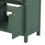 Ensemble de meuble-lavabo 60 po avec double meuble-lavabo et double lavabo en céramique-344133822