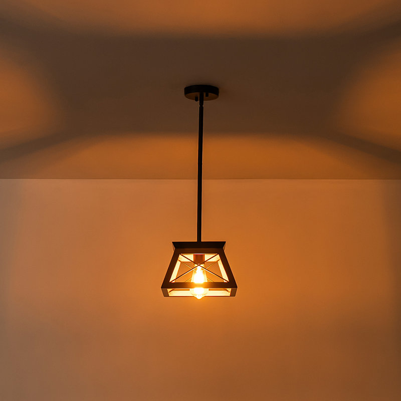 Dorina 1 - Light Candle Style Pendant, Brown