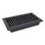 Madelyn Carter Solid Aluminum Contemporary Vent Cover with Damper - Floor & Wall Register - Black-65530791-65530787