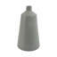 Vase en terre cuite - Accent décoratif en céramique fabriqué à la main avec un design effilé moderne et un col étroit pour une décoration intérieure élégante-552143947-552143946