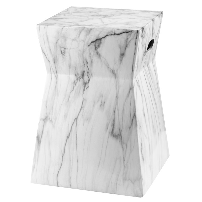 Tabouret de jardin en céramique Kirkpatrick