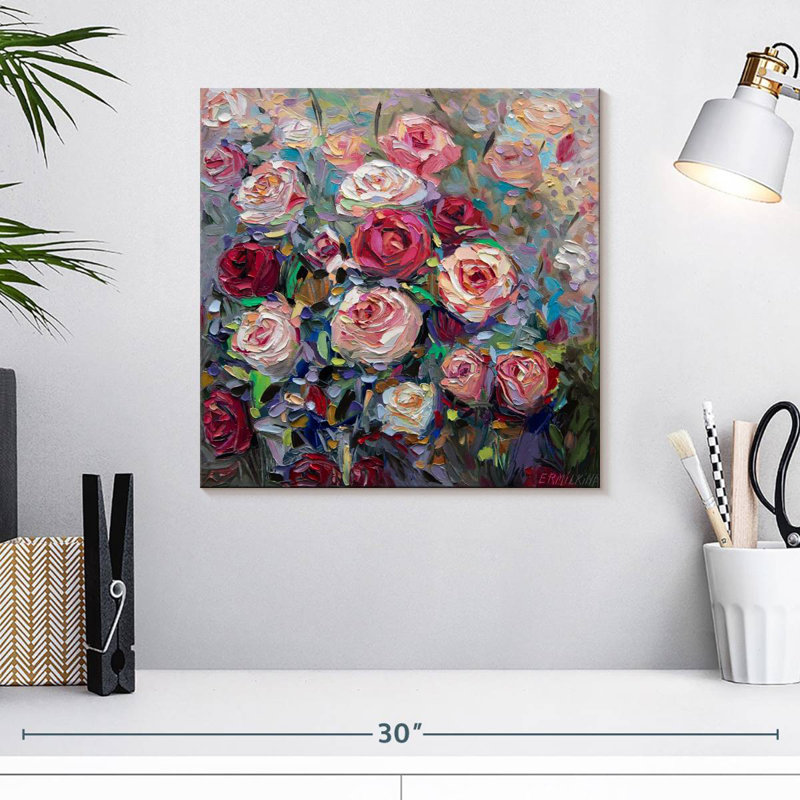 Harnek roses en fleurs