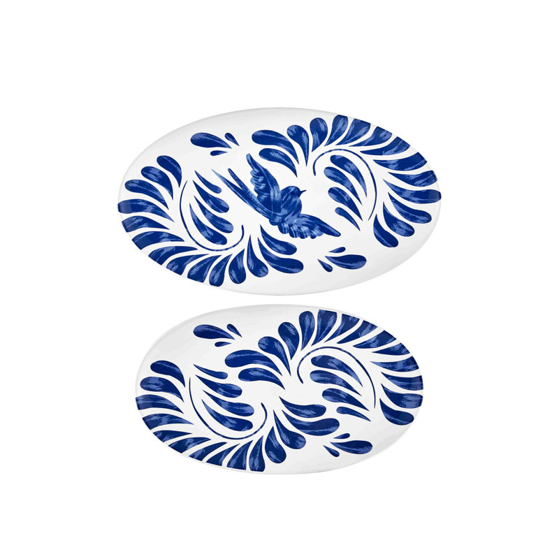 Askim 2 Piece Appetizer Plate Set