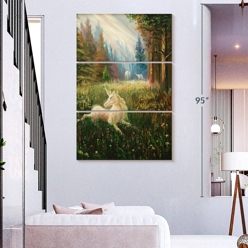 Brampt Enchanted Forest, 74" H x 48" W
