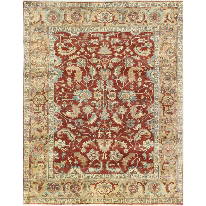 Daan One-of-a-Kind 7'6" X 9'7" 2000s Wool Area Rug in