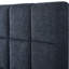 Lit tapissier Blue Denim Squares