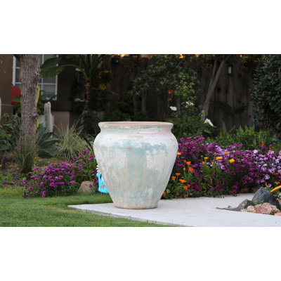 Pot de fleurs extra large en grès Athenas - Intérieur/Extérieur