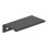 Poignée d'armoire noire matte 3 pouces (76 mm) Streamline II - paquet de 10