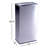 Precision Series Steel Swing Top Kitchen Trash Can - 13.5 Gallons