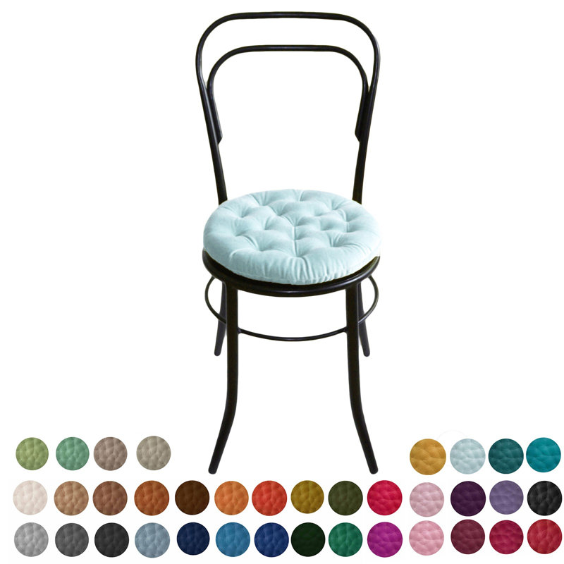 Coussin de chaise d'intérieur, Bleu clair