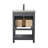 Vicini 24'' Single Vanity with Ceramic Top-94088327