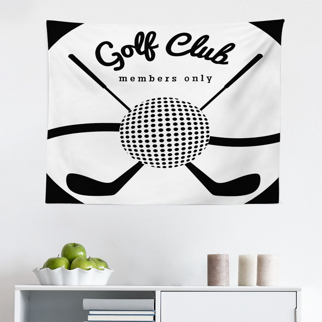 Wandbehang Golf