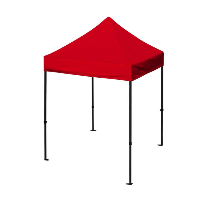 Auvent en acier Amaziyah, Rouge, 5 pi x 5 pi