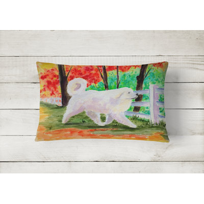 Outdoor Reversible Throw Pillow