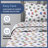 Kids Sheet Set, Soft Microfiber Bedding, Cozy & Breathable, Wrinkle Free Easy Care Bed Sheets-106537197-106537191