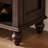 Retro large storage furniture shoe cabinet