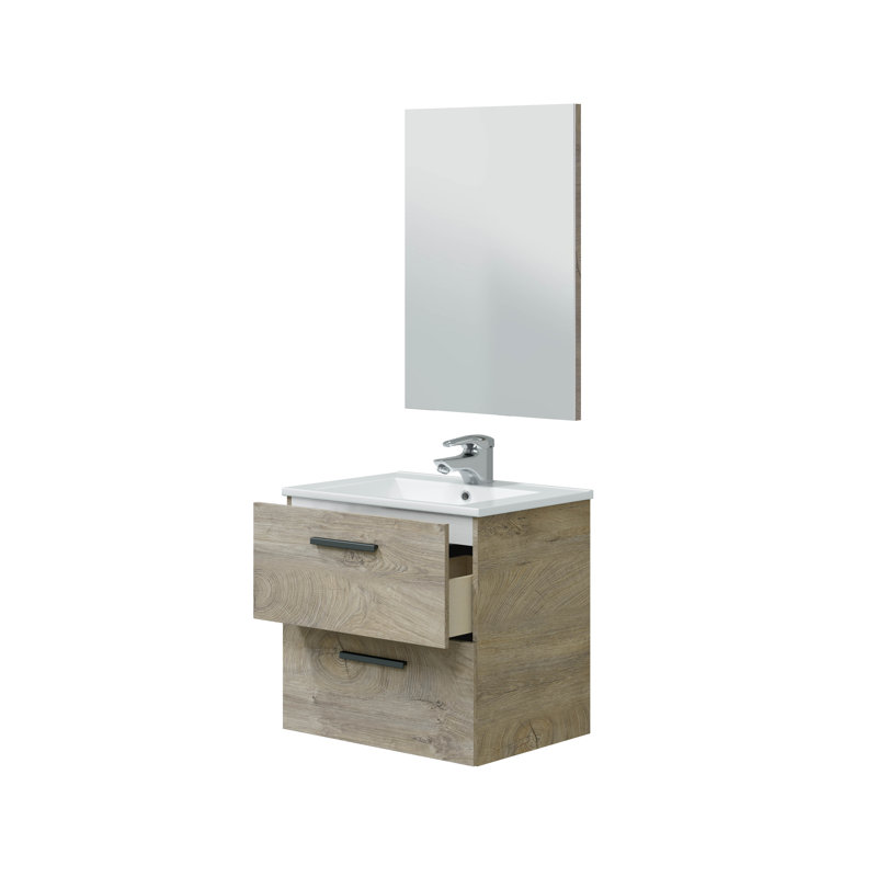 Arys 600mm Wall Hung Standard Single Vanity Unit