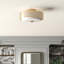 3-Light 15" Semi Flush Mount