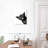 " Funny Black Cat Canvas Print "-1224605428
