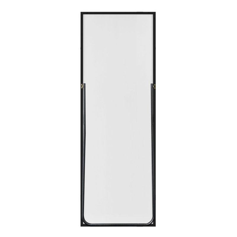 Gurganus Metal Rectangle Mirror, Silver