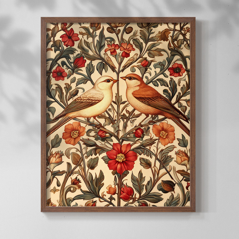 CCVI de la série WG-MRRRIS - reproduction encadrée de qualité supérieure - prête à être accrochée - aucun clou requis
