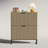 16 Pair Modern Shoe Storage Cabinet with 2 Flip Drawers,Freestanding Shoe Organizer Cabinet for Entryway, Hallway