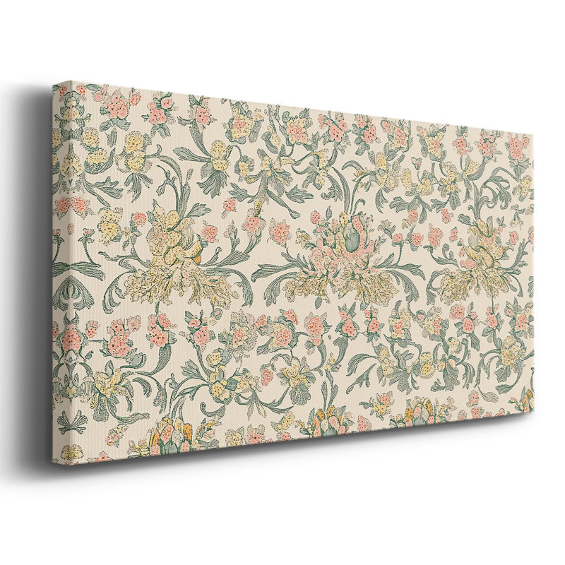 Série abstraite - XLVII - Toile tendue avec châssis encadré - Prêt à être accroché, H 25 po x l 49 po, Doré