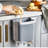 Sindelar Collapsible Trash Bin Hanging Foldable Kitchen Waste Bin Expandable Wall Mounted Dustbin