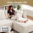 Arlynda 4 Piece 106"W Corduroy Modular Sectional-2138884642